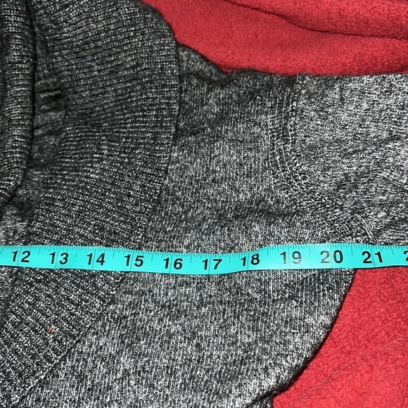 Banana Republic charcoal grey knit open  cardigan Sz XS - Picture 11 of 15
